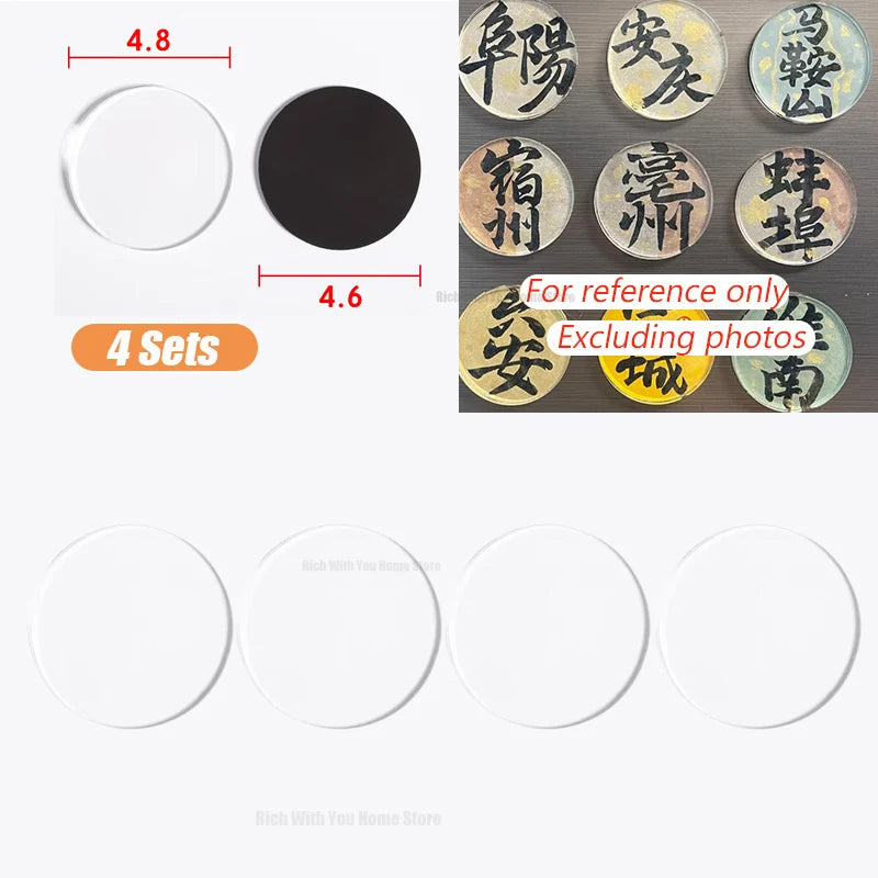 MagniCraft™ Acrylic Set 🧲✨ — Create Custom Fridge Magnets