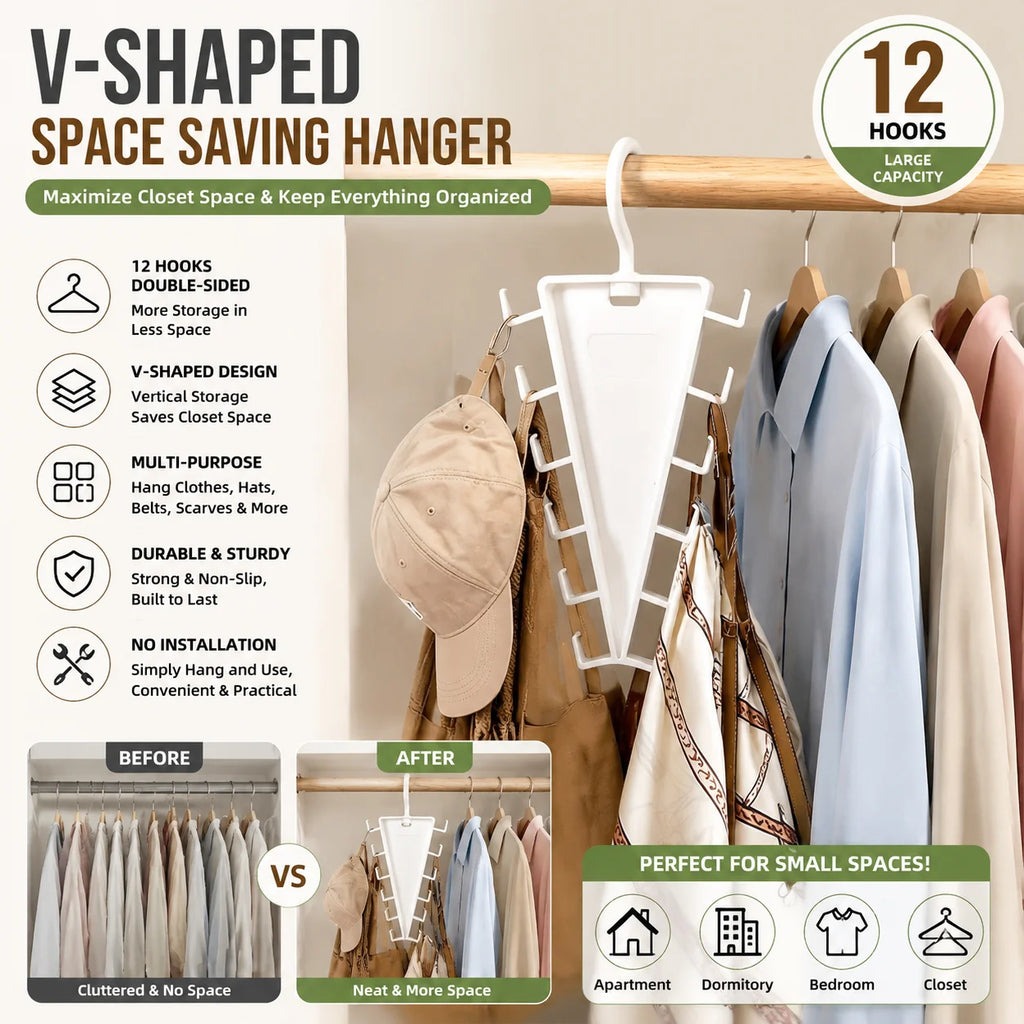 SpinStyle™ Hanger 🔄✨ — Organize Accessories with Ease