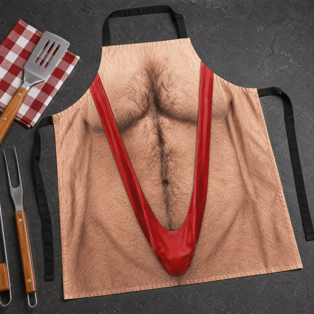 GrillKing™ Apron 👑🔥 — Personalized BBQ Style & Protection