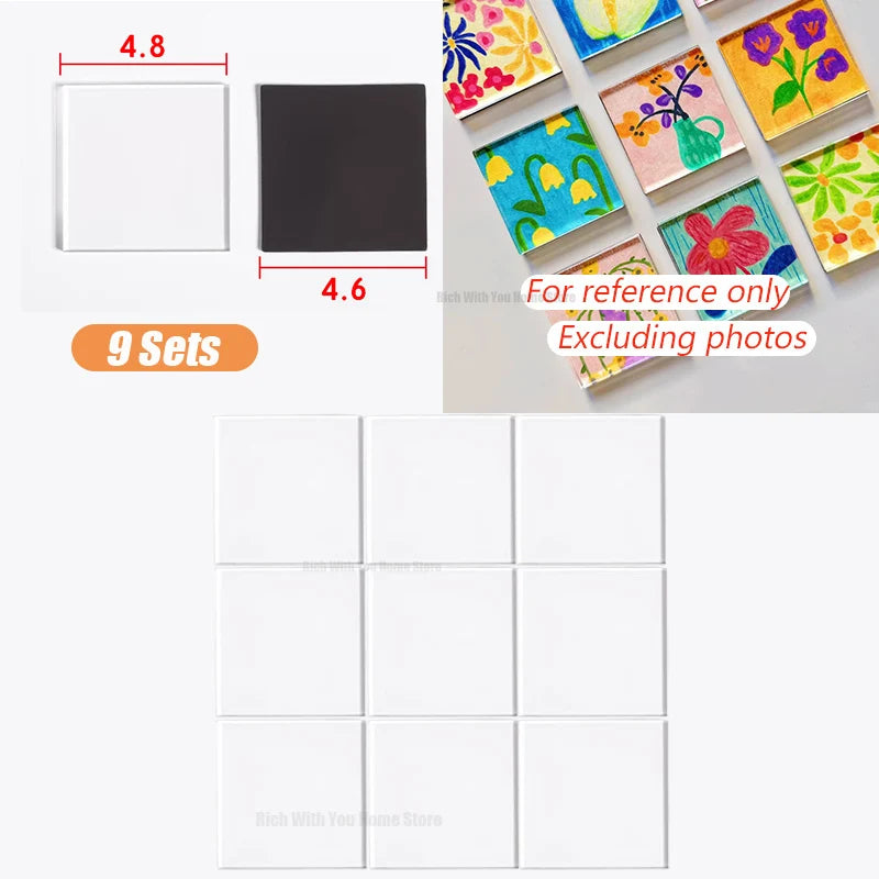 MagniCraft™ Acrylic Set 🧲✨ — Create Custom Fridge Magnets