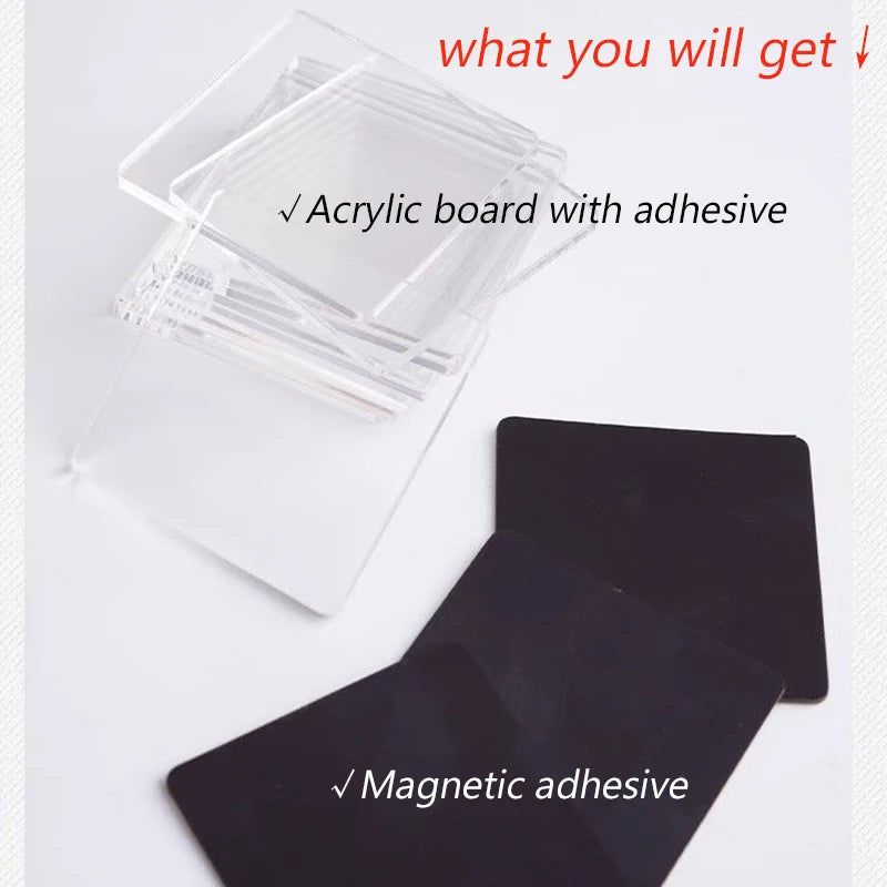 MagniCraft™ Acrylic Set 🧲✨ — Create Custom Fridge Magnets
