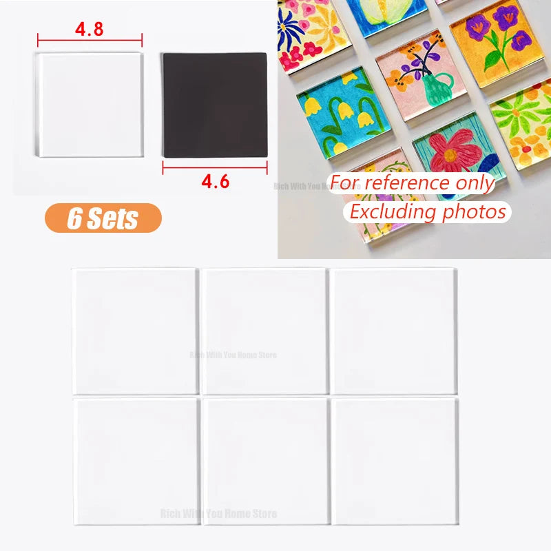 MagniCraft™ Acrylic Set 🧲✨ — Create Custom Fridge Magnets