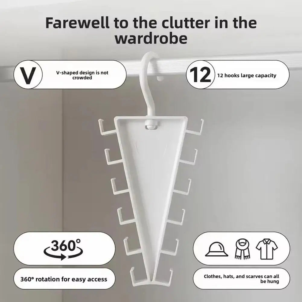 SpinStyle™ Hanger 🔄✨ — Organize Accessories with Ease