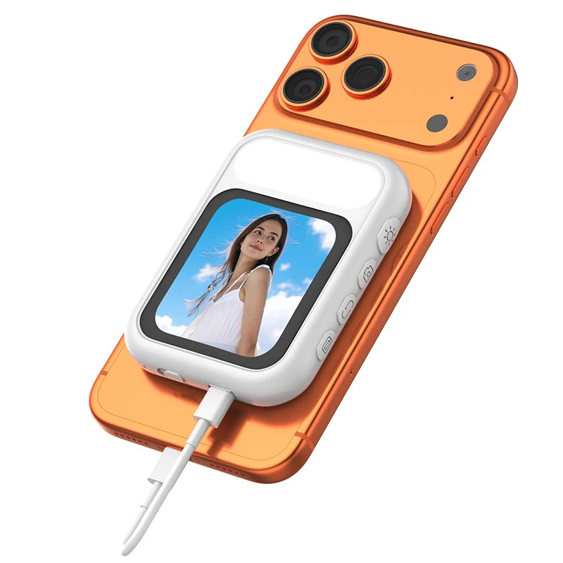 MagniSelf™ Display 🪞📱 — Frame Every Shot with Confidence
