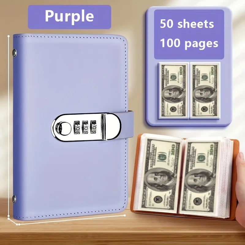 SaveLock™ Notebook 🔐💰 — Secure Your Savings Goals